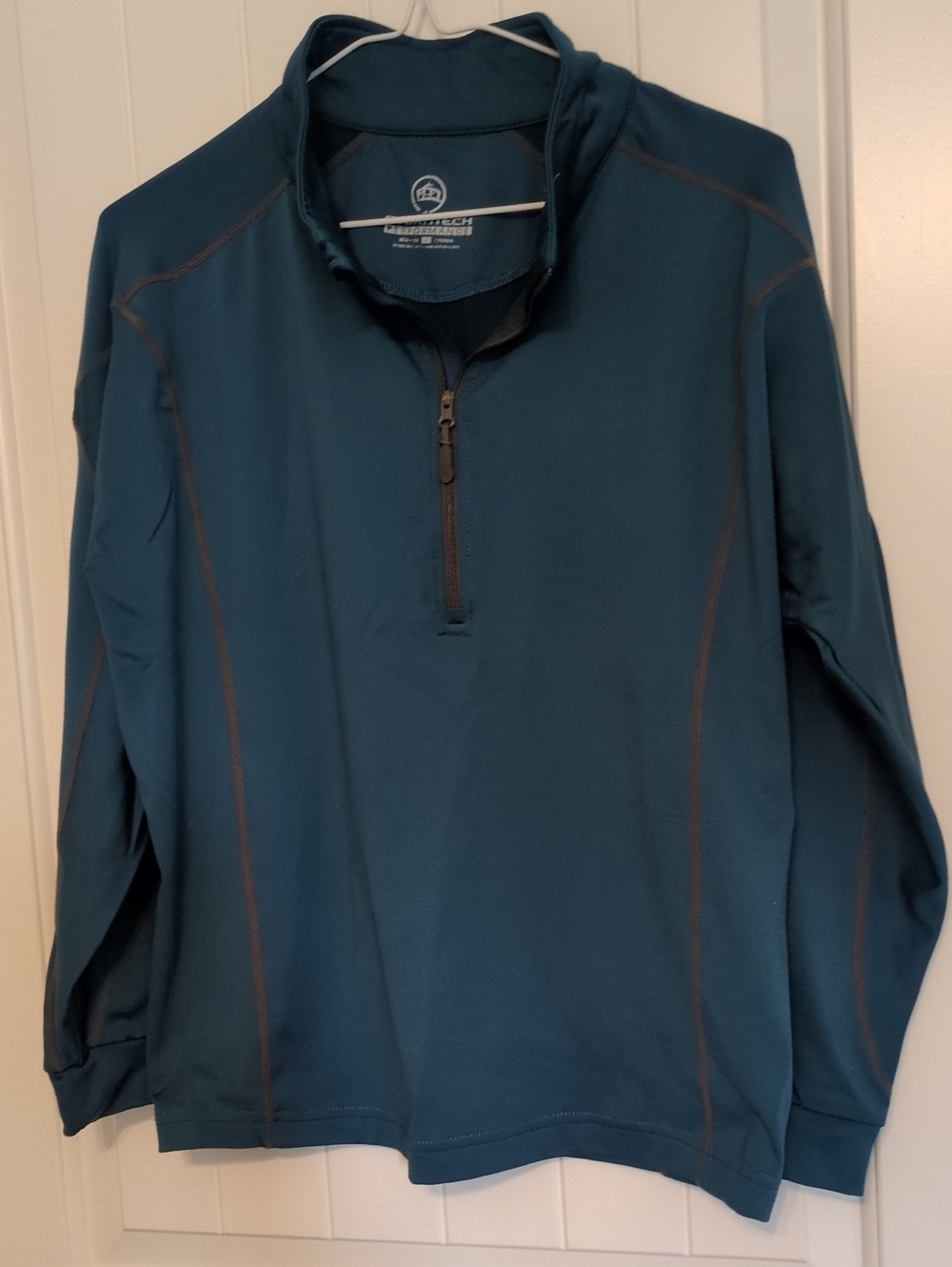Royal Robbins Women's Teal Quarter-Zip Pullover Sweatshirt
